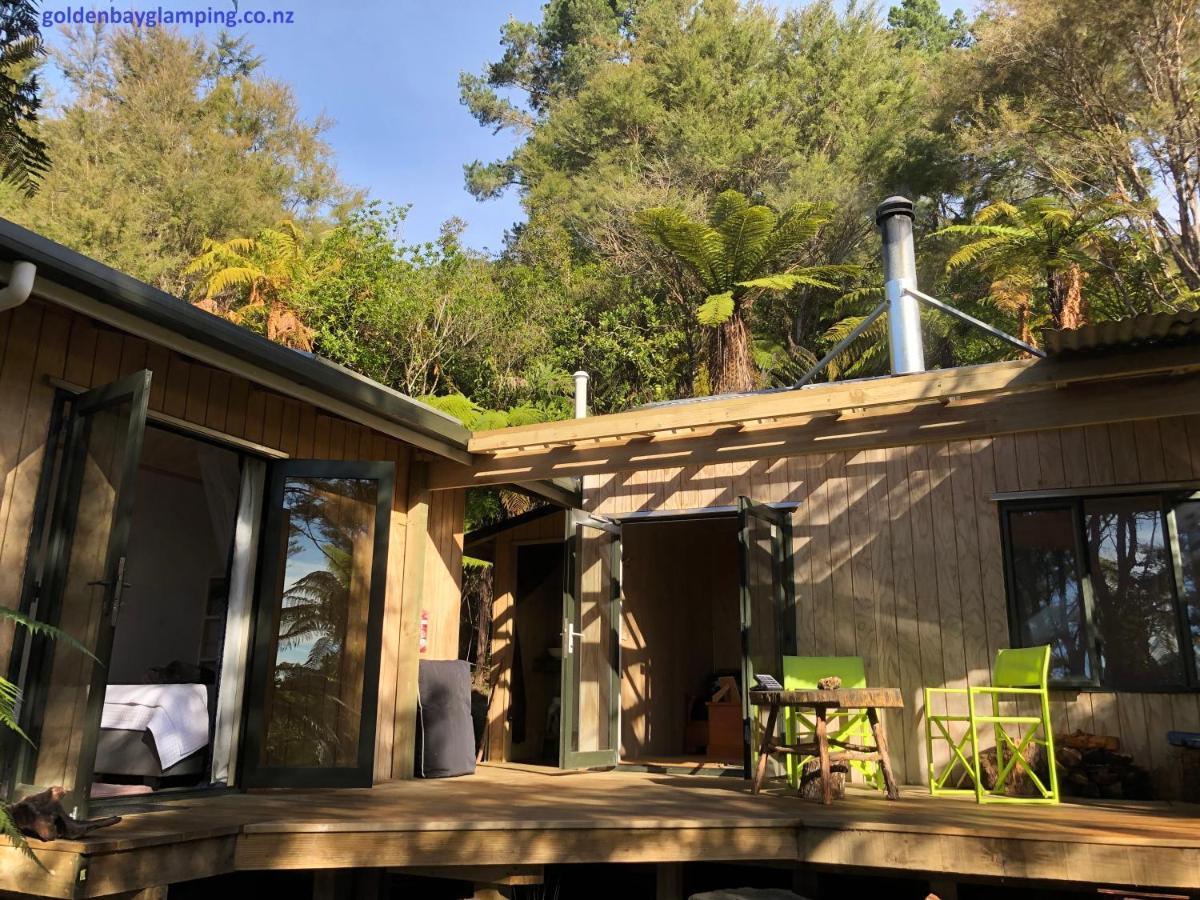 Golden Bay Glamping Hotel Takaka Kültér fotó