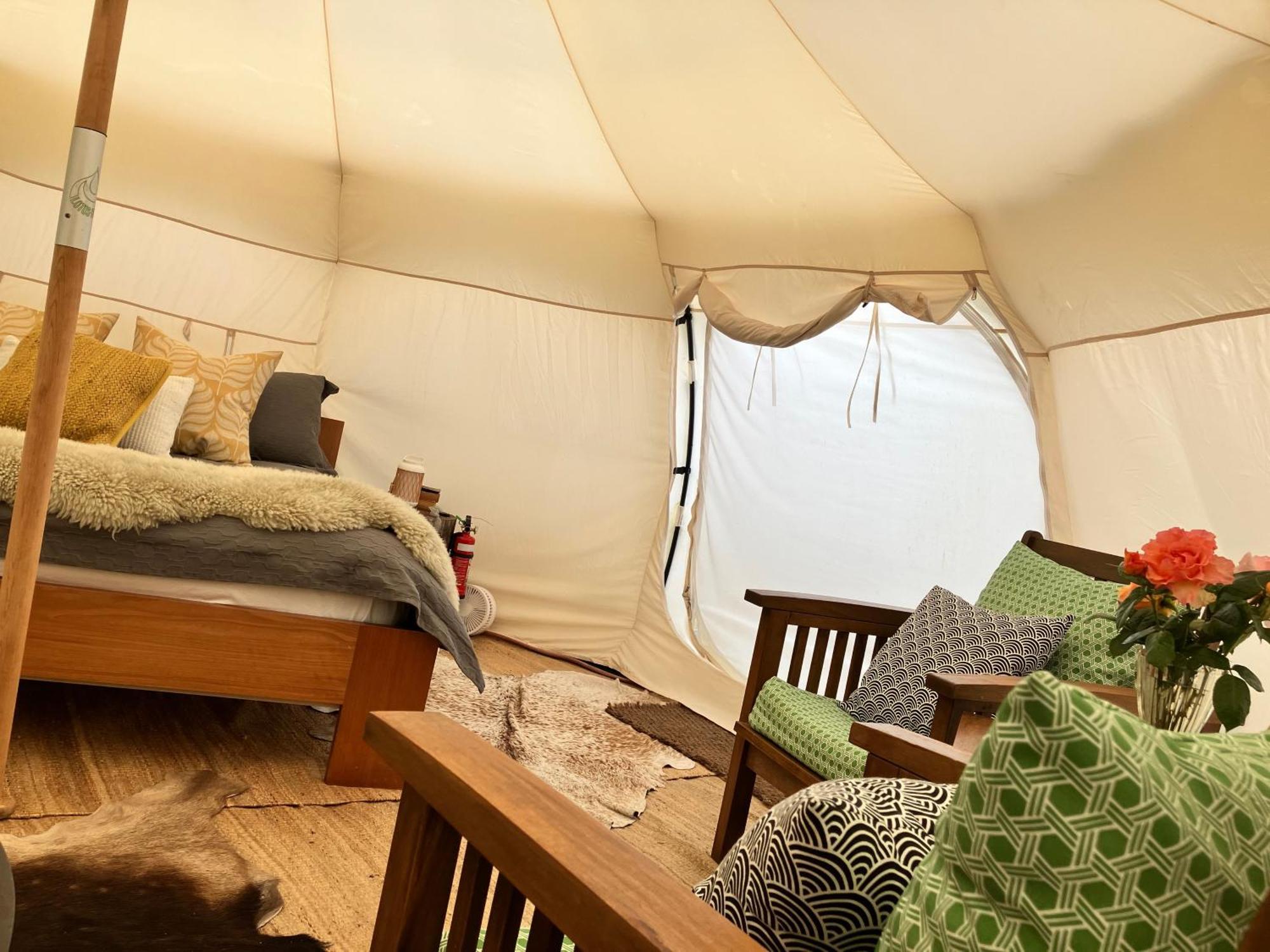 Golden Bay Glamping Hotel Takaka Kültér fotó